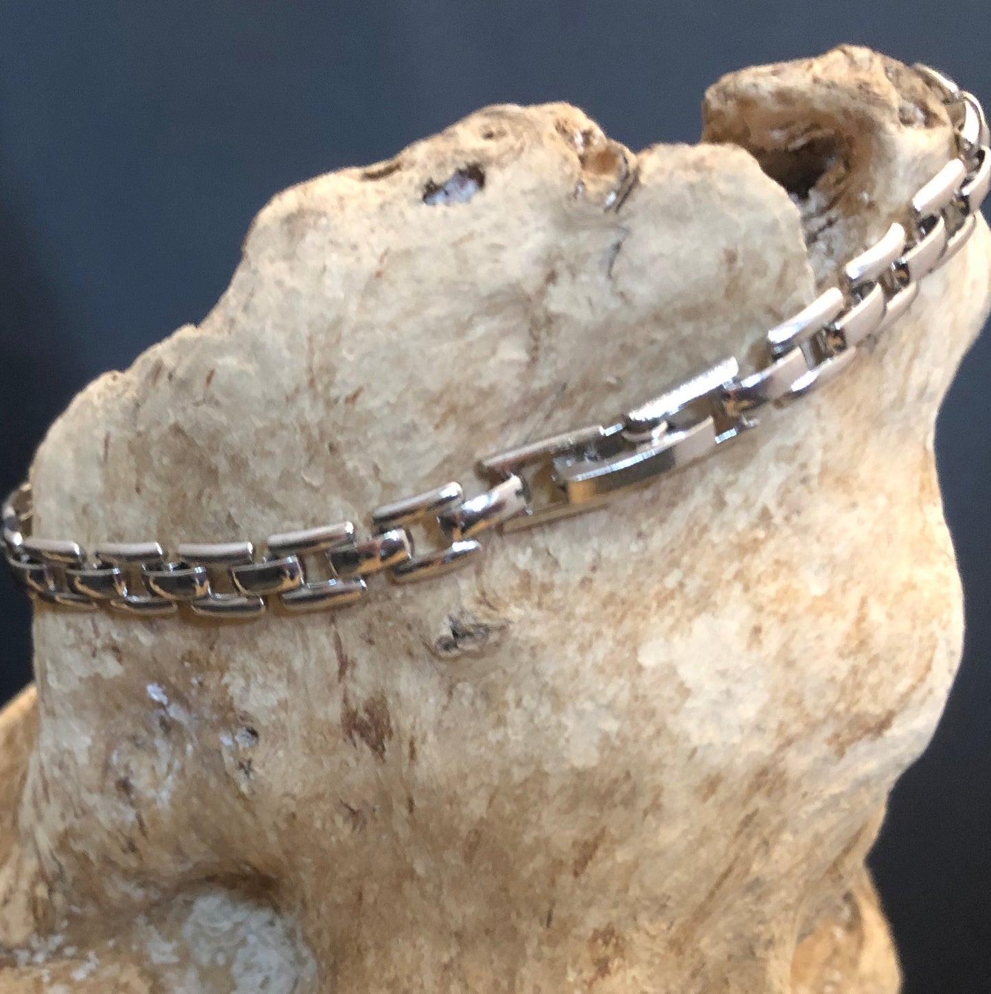 Nobel Black Peal accented with Cubic Zirconia Bracelet