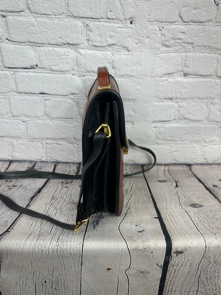 DBrev Alligator and Leather Handbag