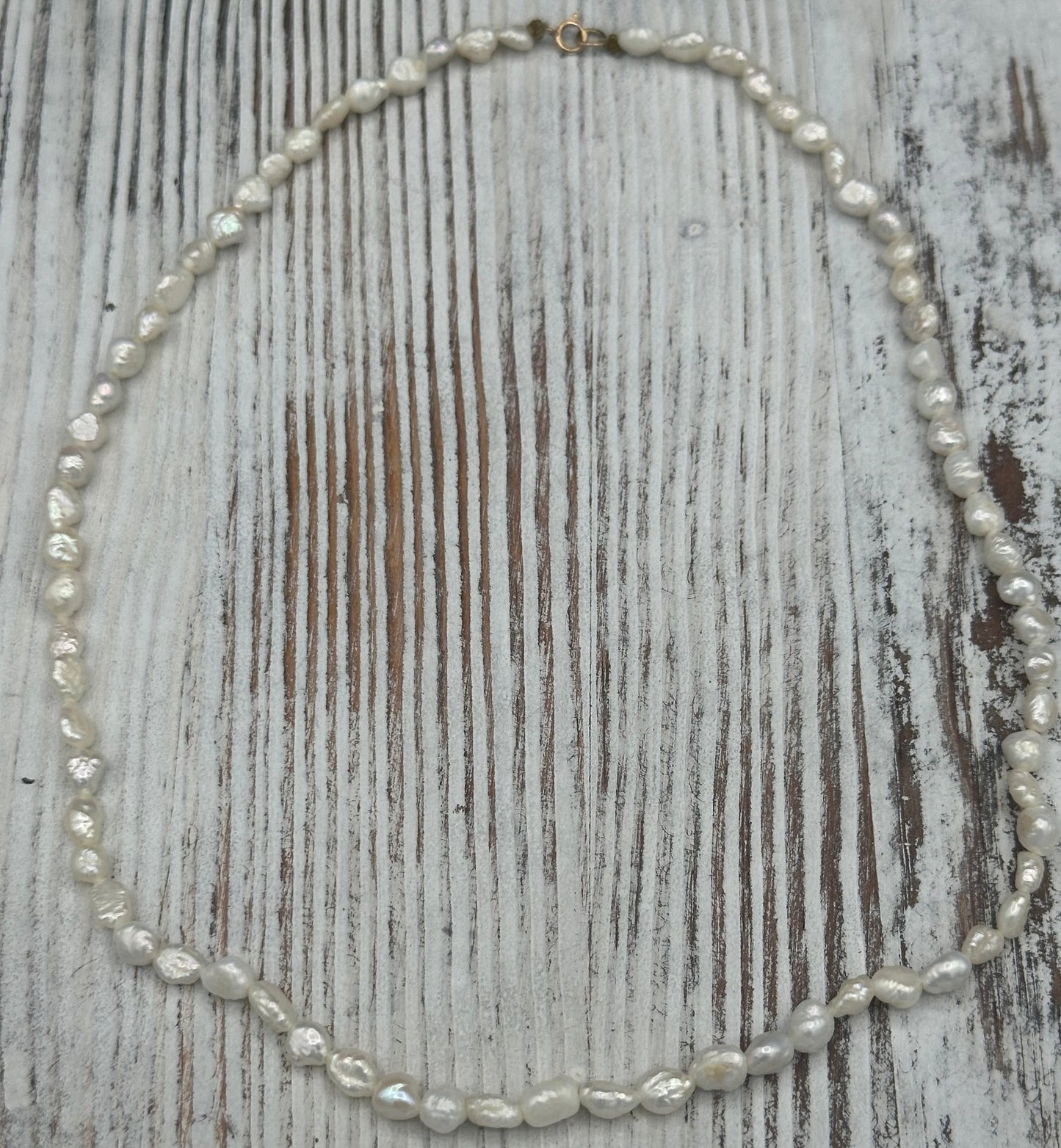 Rice Pearl Necklace