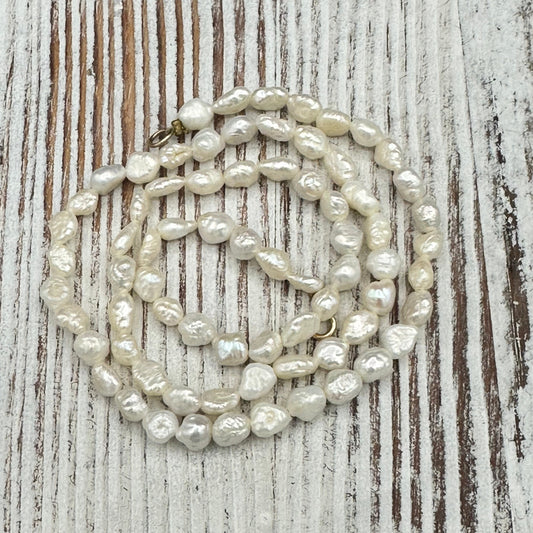 Rice Pearl Necklace