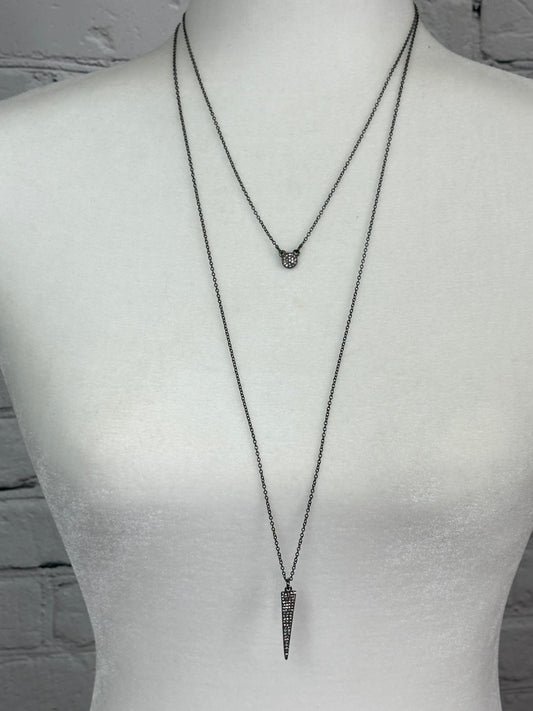 Vintage Premiere Designs Convertible Double chain Adjustable Necklace