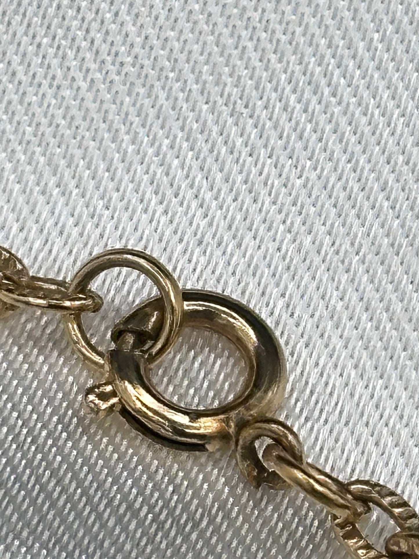 Vintage stamped link Gold tone chain
