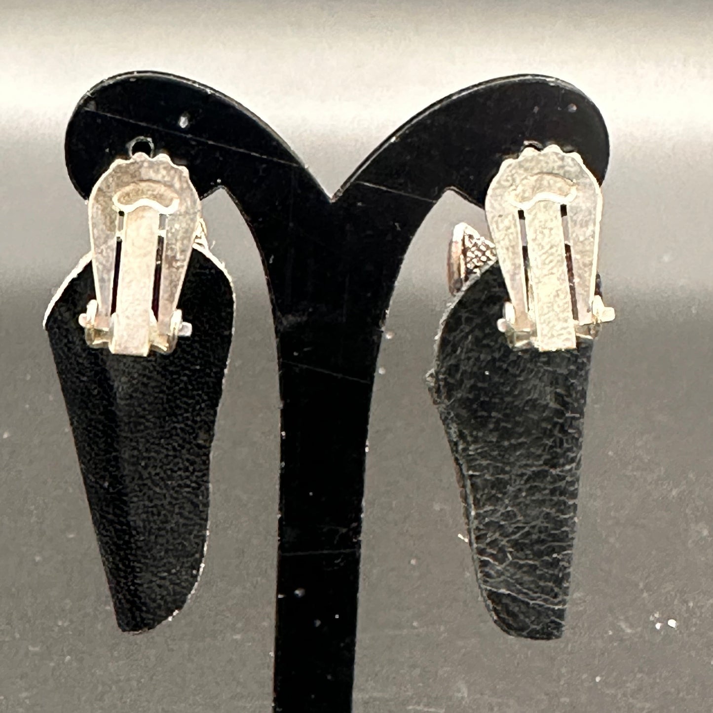 Vintage 1950’s 6 Shooters in Holsters Drop Clip-On Earrings