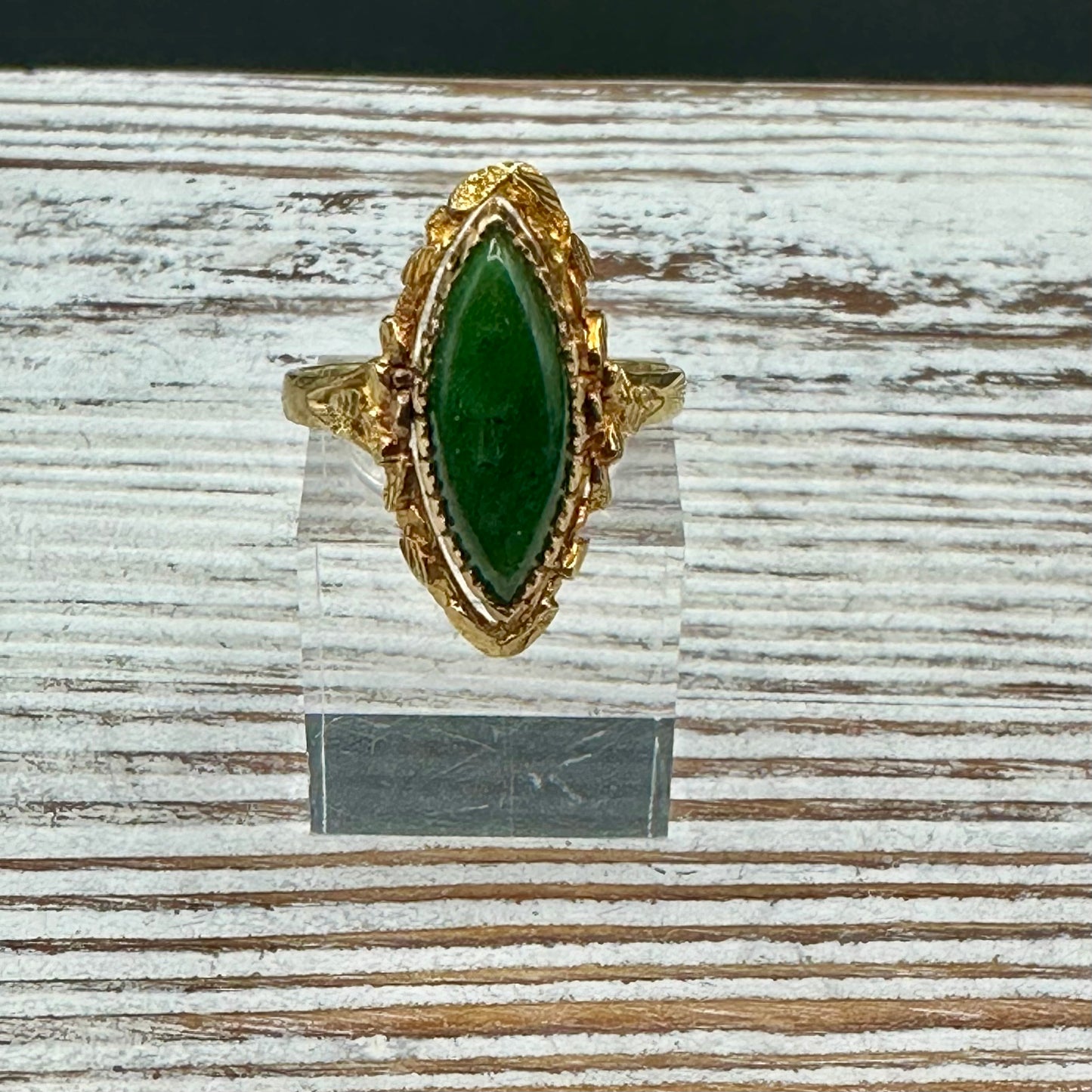 RARE Vintage/Antique Flip Ring in 18K yellow gold .