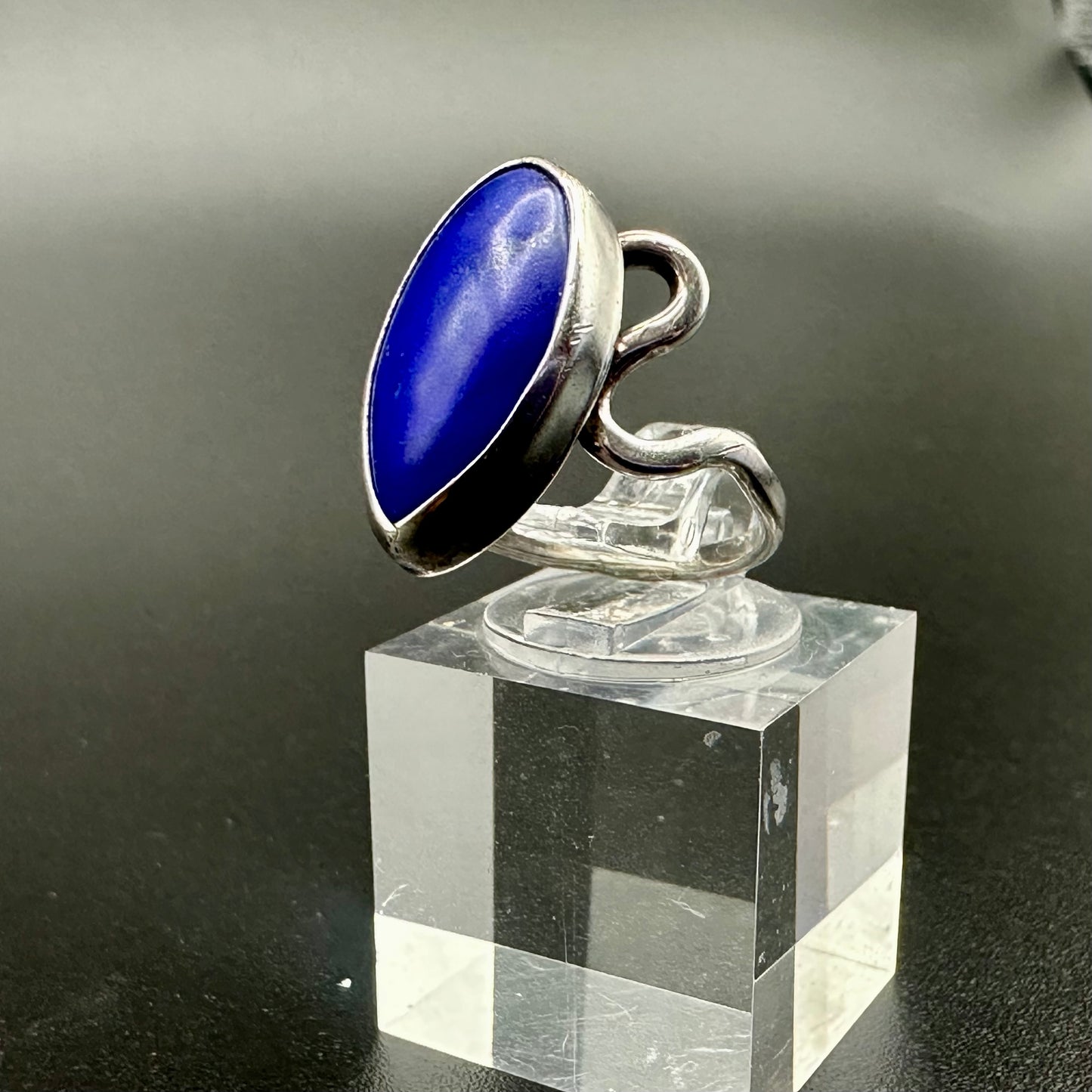 Lapis Lazuli In Sterling Silver Ring