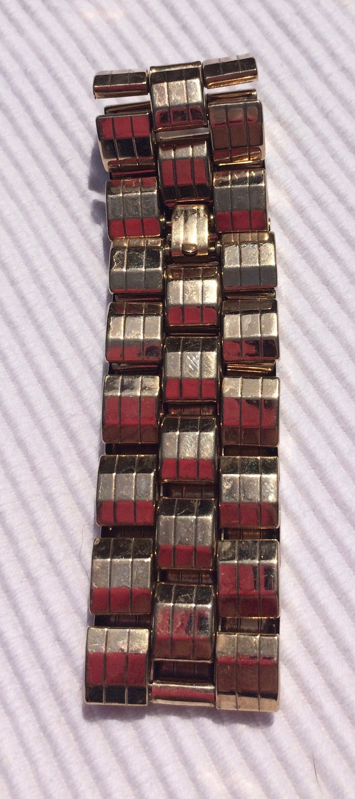 Kreisler Articulated Gold overlay bracelet
