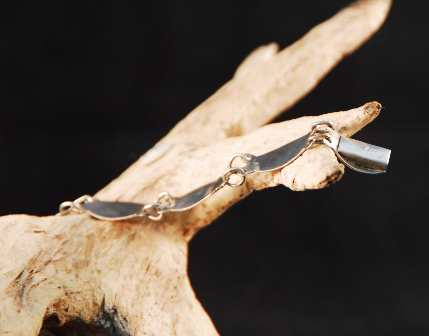 Vintage Sterling Silver Mexican made Link bracelet