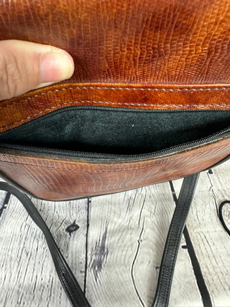 DBrev Alligator and Leather Handbag
