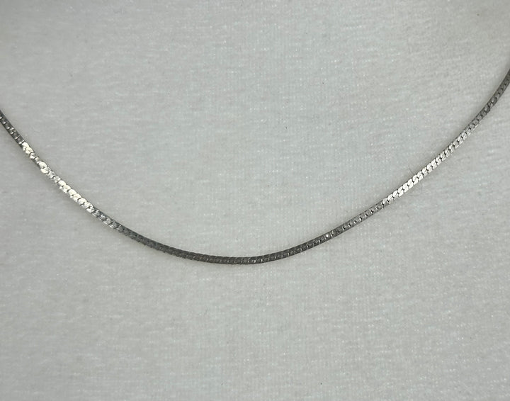 Vintage Monet Silver tone Choker length Chain