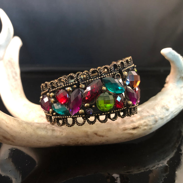 Colorful  Bracelet in Brass