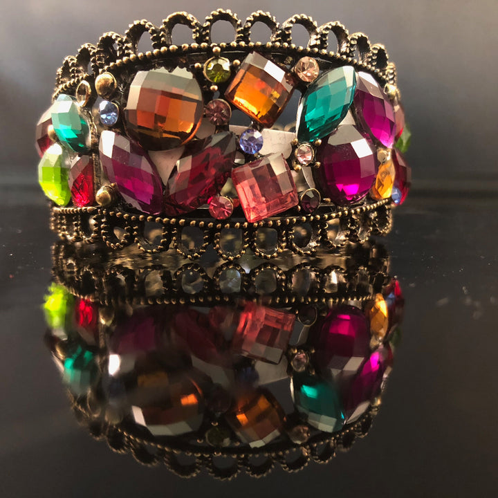 Colorful  Bracelet in Brass